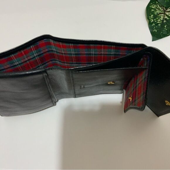 New WITTCHEN BLACK GENUINE ITALIAN LEATHER Italy Collection TRI FOLD WALLET - Picture 13 of 14